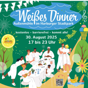 Weißes Dinner