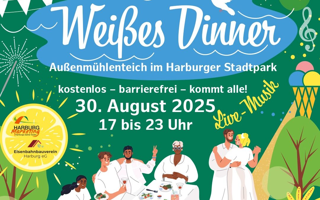 Weißes Dinner 